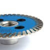 HOMESOM 75mm Diamond Cutting Blade with Removable FIange 5/8-11 Cutting
