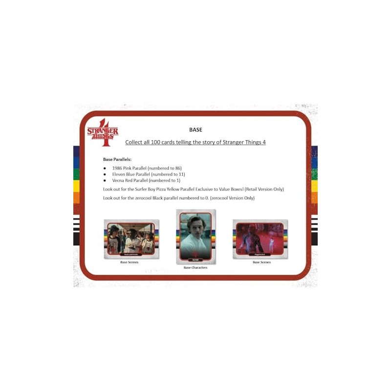 Topps 2023 Stranger Things Season 4 Value Box