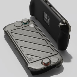 Savage Raven by Skull & Co. SWITCH2 Exclusive Front Cover Set - Unique Freestanding Design - Improved Grip - Full Protection "Set" and "Black"