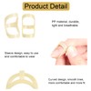 5pcs Oval Finger Splint, Comfort Oval Finger Protector， Finger Support