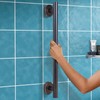 Lava Odoro Shower Grab Bar, Modern Stainless Steel Handicap Grab
