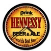 HENNESSY beer and ale cerveza wall clock