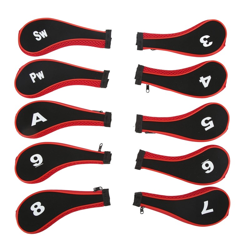 10Pcs Golf Club Head Cover Neoprene Golf Head Cover for