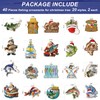 40 Pcs Fishing Ornament Gifts for Christmas Tree 2026 Hanging