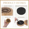 Passive Essential Oil Diffuser Stone, Small Lava Rock Diffuser Set