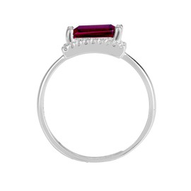 Orphelia Women Silver Piercing Ring - ZR-7425/RU/50