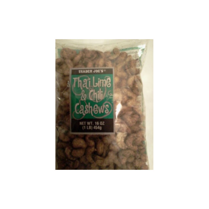 Trader Joe`s Thai Lime and Chili Cashew (6 Pack)