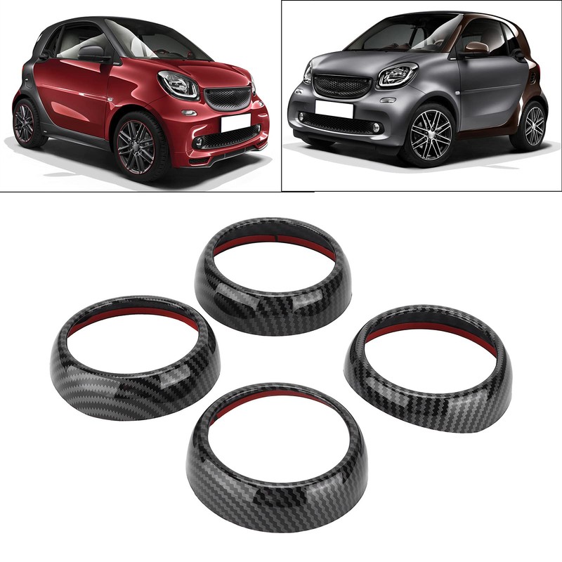 Carbon Style Air Vent Grille Replacement for Smart Fortwo or