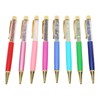 8PCS Crystal Ballpoint Pen Fashionable Colorful Bling Crystal Pens for