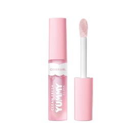 COVERGIRL Clean Fresh Yummy Lip Gloss, Sheer, Natural Scents, Vegan Formula - Letâ€™s Get Fizzical