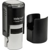 MaxMark Round Self Inking Emoji Stamp - Tongue - Pink