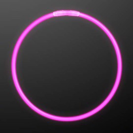 FlashingBlinkyLights 50 22" Premium Glow Stick Necklaces in Pink