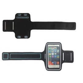 DFV mobile - Professional Cover Neoprene Waterproof Armband Light Reflecting Wraparound Sport with Buckle for Gaba A8 - Black