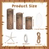 4 Sets Pirate Nautical Party Decoration Imitation Wooden Piling Paper