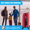 TSA Luggage Locks,3-Digit Security Padlock, [Newest Version][2 Packs] Diyife Combination