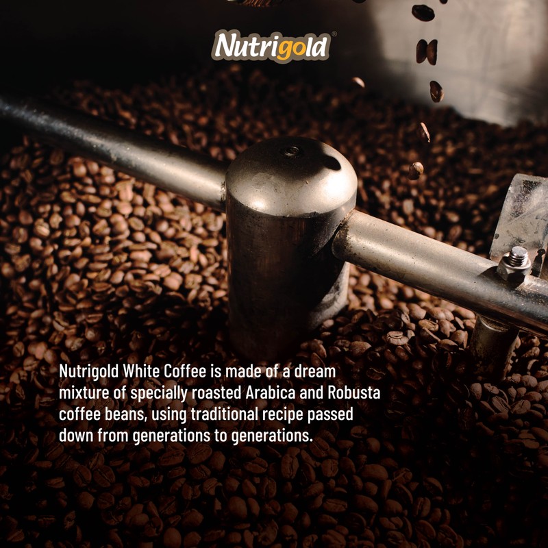 Nutrigold [Bundle of 6] NUTRIGOLD White Coffee 2 in 1
