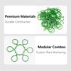 Qgond 220PCS Plant Support Clips, Plastic Garden Clips for Tomato,