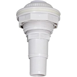 SP1023 Above Ground Pool Complete Return Outlet Jet Fitting with Gaskets and Adapter Compatible with Hayward SP1023 1-1/2-Inch FIP Inlet Return Fitting with Locknut and Gasket, 1 Pack