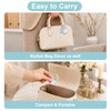 Purse Hook for Table, Glitter Handbag Hanger with Crystal Bow