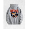 Bad Luck Cat Graphic Hoodie 100% Cotton US Warehouse 7