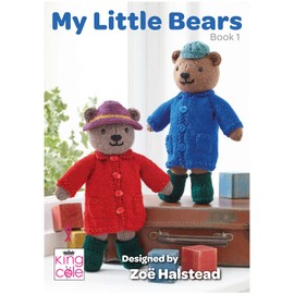 King Cole Knitting Pattern Book - My Little Bears Book 1