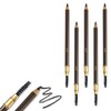 Eyebrow Pencil Longlasting Waterproof Durable Automaric Liner Eyebrow 5 Colors