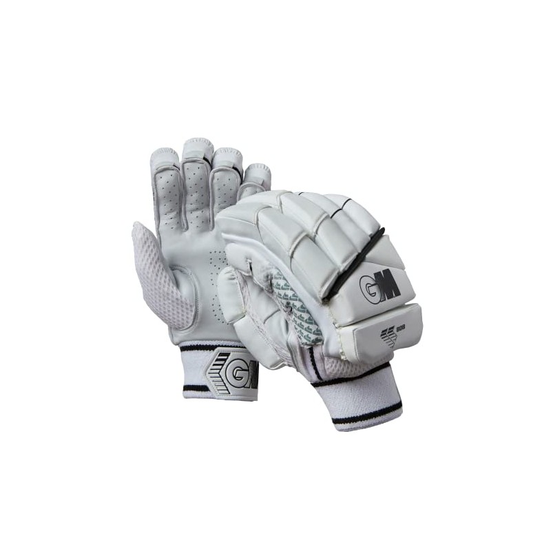 Gunn & Moore GM Cricket Batting Gloves, 808, Black, Youth