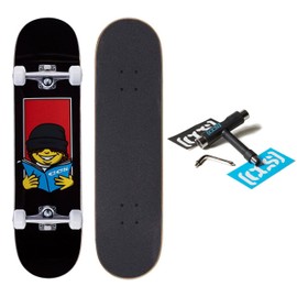 [CCS] Catalog Kid Skateboard Complete - Black - 8.50"