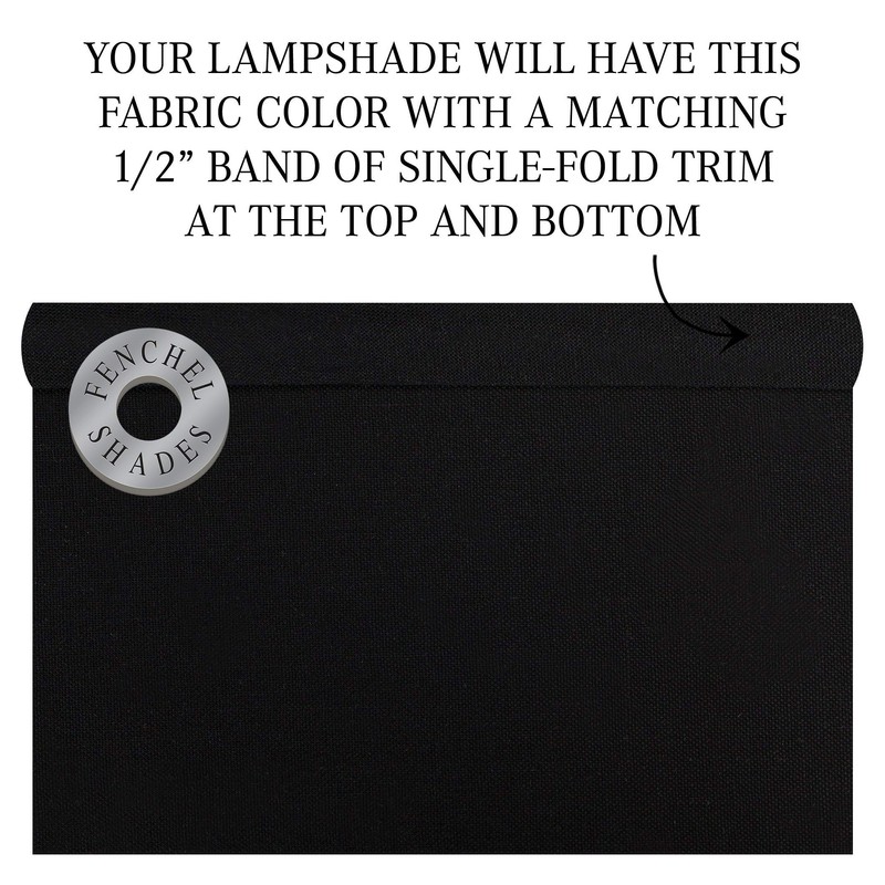 FenchelShades.com 13" Top Diameter x 13" Bottom Diameter 9" Height