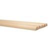 Split Wood Dowel Rods 18-inch x 3/4-inch, Pack of 50