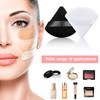 Dokpav 24Pcs Esponjas De Polvo Triangulares Para Polvo Facial, Esponja