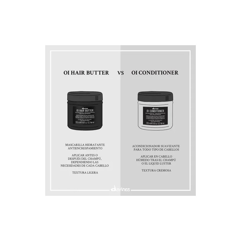 Mascarilla Crema Para Cabello Oi Hair Butter 250 Ml