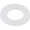 TRUSCO Nylon Washers for M3, 50 Pieces, BPA6-W3.2X8X0.5, White
