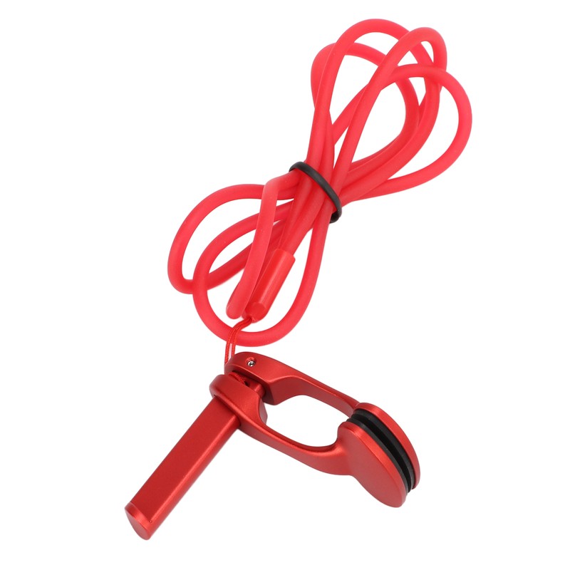 Nose Clip Aluminum Alloy Anti Skid with Silicone Pad for
