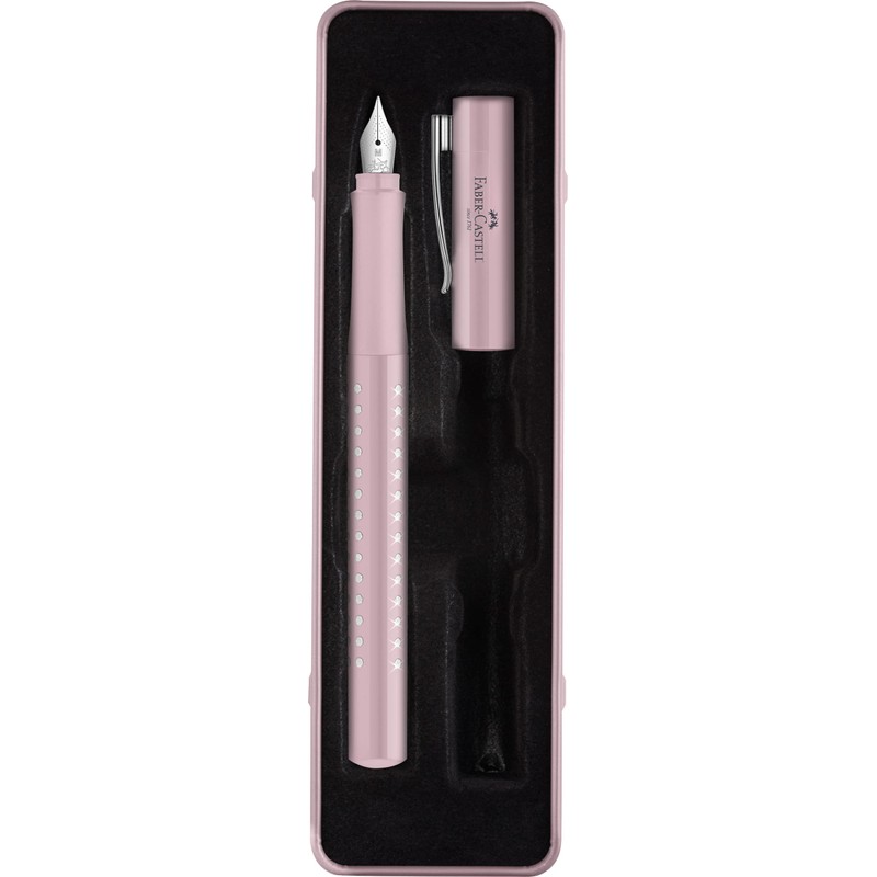 FABER-CASTELL 201515 Fountain Pen Sparkle Nib Width M Rose in