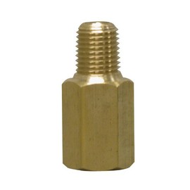Winters SSN Series Air Brass Snubber, 10000 psi, 1/4" NPT Male x 1/4" NPT Female
