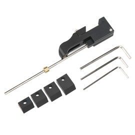 Archery Clicker Aluminium Alloy Recurve Bow Clicker with Adjusting Sliders for Shooting