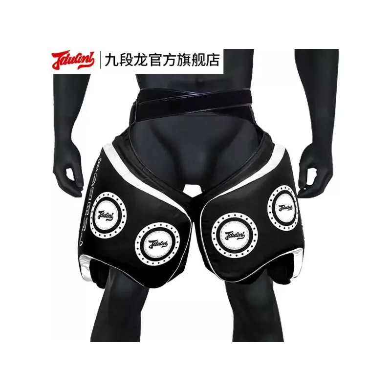 복싱 무에타이 허벅지 다리 보호대 킥복싱 가드 타켓 [레드 새