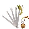 Kesheng Mini Stainless Steel Measuring Spoons Set of 5