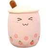 VHYHCY Cute Stuffed Boba Plush Bubble Tea Plushie Pillow Milk