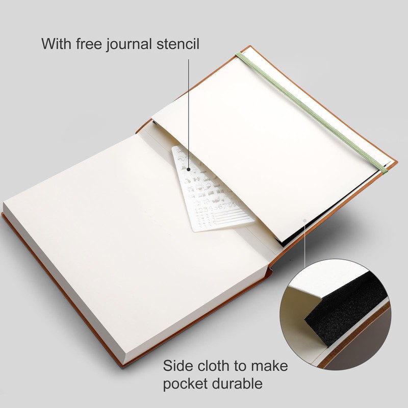 AHGXG Dotted Journal - Large A4 Notebook Dotted, 8.5''×11'', 320