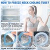 Wearable Neck Cooling Tube, GZSSEL-shops Cooling Starts Below 18°C (64.4),
