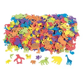 Fabulous Foam Adhesive Animal Shapes - Crafts for Kids and Fun Home Activities