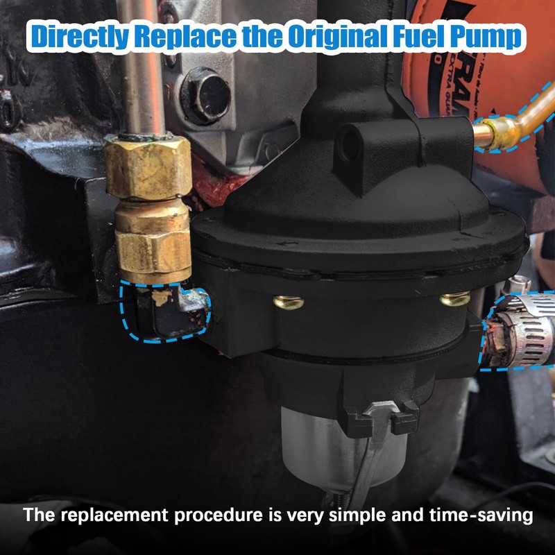 Fuel Pump Replacement for Mercruiser - 8M0073435, Fit for OMC