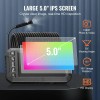 Triple Lens Borescope Endoscope Camera 15 M 5 Inch Screen