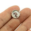 Paper Fasteners FMHXG 50pcs 9mm Round Mixed Pattern Brads Metal