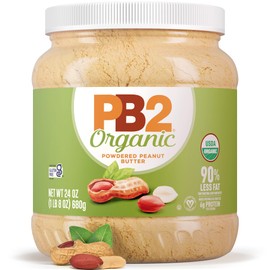 PB2 24oz Organic Powdered Peanut Butter - USDA Organic Certified, Non-GMO Project Verified, Gluten-Free