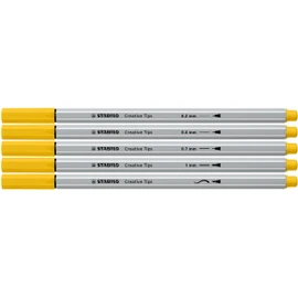 Multi-Tip Pen Set - STABILO Creative Tips - ARTY - Tin of 50 - URBAN - Assorted Colours