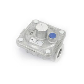 Maxitrol RV48L Liquid Propane Pressure Regulator, 1/2" FPT Thread, 3/4" In and Out Opening, 1/2 PSIG In, 5"-12" WC Out