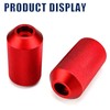 Crash Bar Sliders CNC Decorative End Caps for Harley Touring